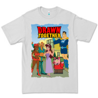 Dove Grey drawn together Premium Tee - lanVoArt