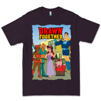 Plum drawn together Premium Tee - lanVoArt