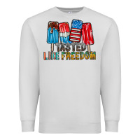 Dove Grey tasted like freedom Premium Sweatshirt - RacoonDesign