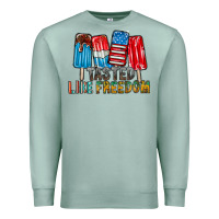 Seafoam tasted like freedom Premium Sweatshirt - RacoonDesign