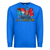 True Royal tasted like freedom Premium Sweatshirt - RacoonDesign