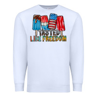 White tasted like freedom Premium Sweatshirt - RacoonDesign