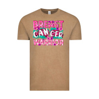Vintage Coffee Breast Cancer Warrior Vintage Tee - texasbilliewilder