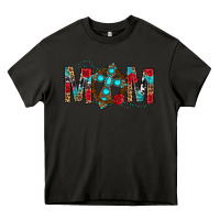 Asphalt Western Mom With Cross Heavy Core Tee - BundleAndBundleShop