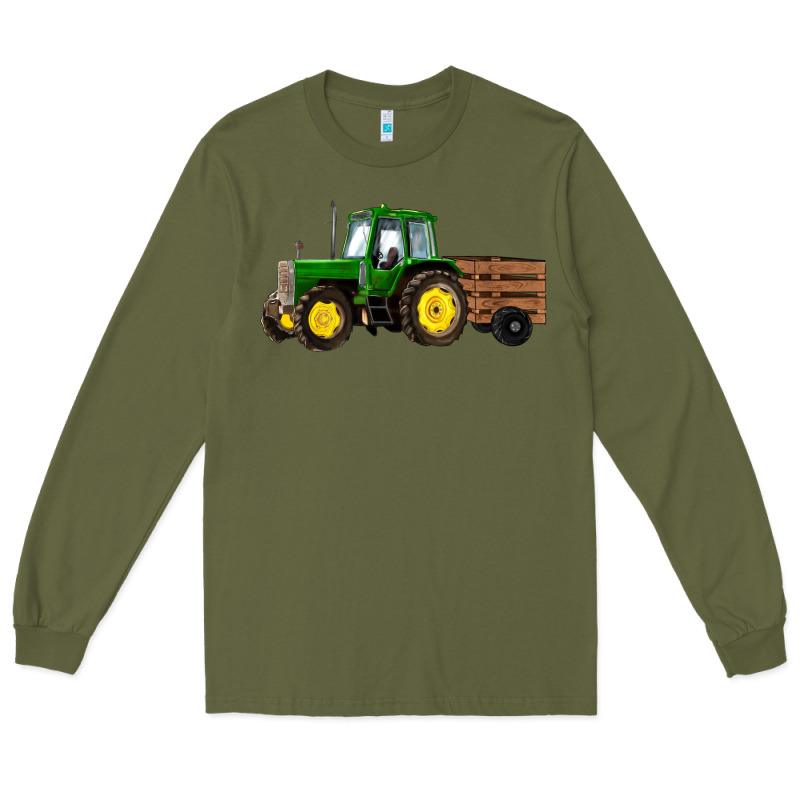 Farm Tractor Long Sleeve Tee by RanaPortraitStore | Teevron