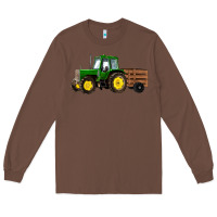 Chestnut farm tractor Long Sleeve Tee - RanaPortraitStore