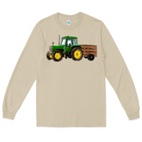 Mushroom farm tractor Long Sleeve Tee - RanaPortraitStore