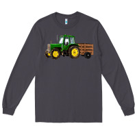 Smoke farm tractor Long Sleeve Tee - RanaPortraitStore