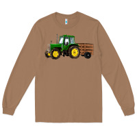 Toasted Coconut farm tractor Long Sleeve Tee - RanaPortraitStore