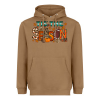 Toasted Coconut tis the season football Heavyweight Hoodie - RacoonDesign