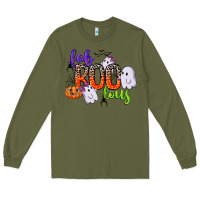 Army Green fab boo lous Long Sleeve Tee - CowGirlArtShop