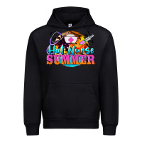 Black hot nurse summer Urban Hoodie - BarkalooDesign