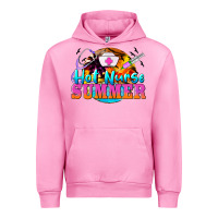 Fuchsia Pink hot nurse summer Urban Hoodie - BarkalooDesign