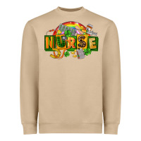 Nurse St Patricks Heavyweight Sweatshirt | Teevron