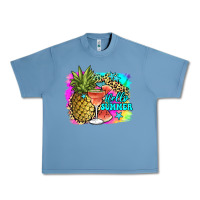 Pebble Blue hello summer Urban Heavy Tee - JahusDesignShop