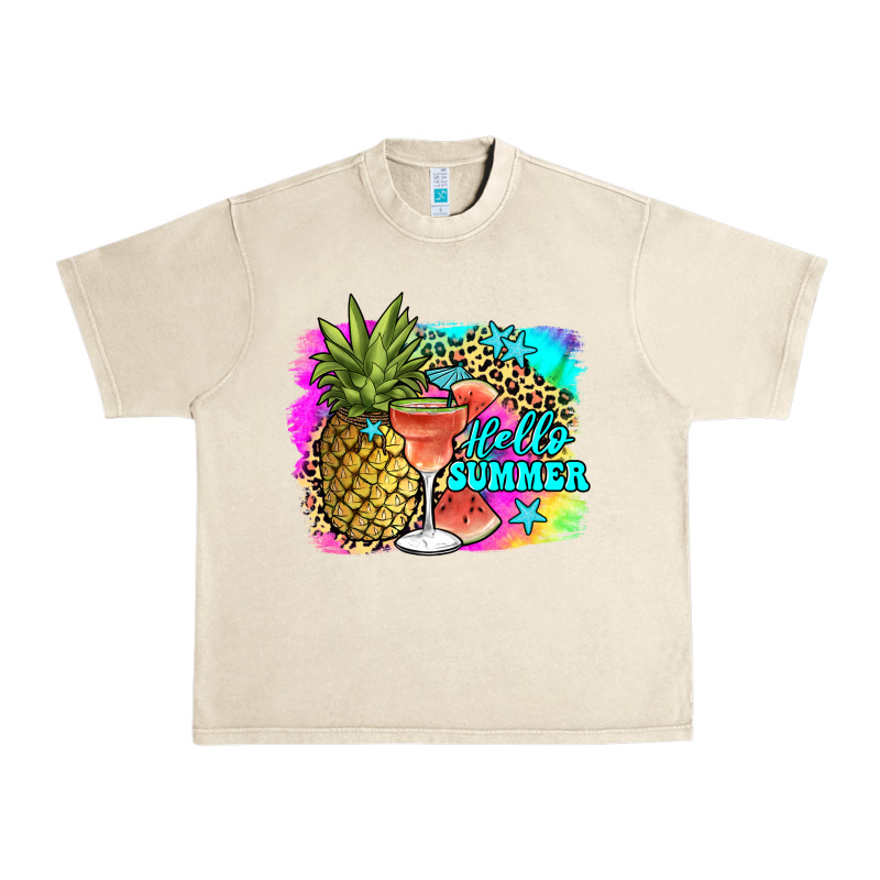 Hello Summer Urban Heavy Tee by JahusDesignShop | Teevron