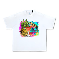 White hello summer Urban Heavy Tee - JahusDesignShop