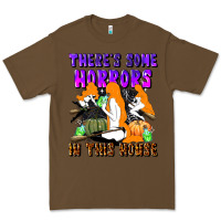 Cacao there's some horrors in this house Premium Tee - LillyAllenDesigns