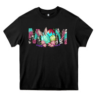 Black Western Mom With Easter Heavy Core Tee - BundleAndBundleShop