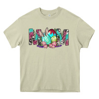 Mossy Western Mom With Easter Heavy Core Tee - BundleAndBundleShop