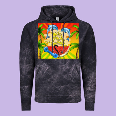 The Beach Is Calling Vintage Hoodie Designed By Tumblerdesignbyshophia