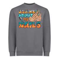 Storm ask me about my nails bbs Heavyweight Sweatshirt - BundleAndBundleShop