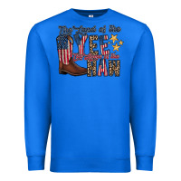 True Royal the land yee the home of the haw Premium Sweatshirt - RacoonDesign