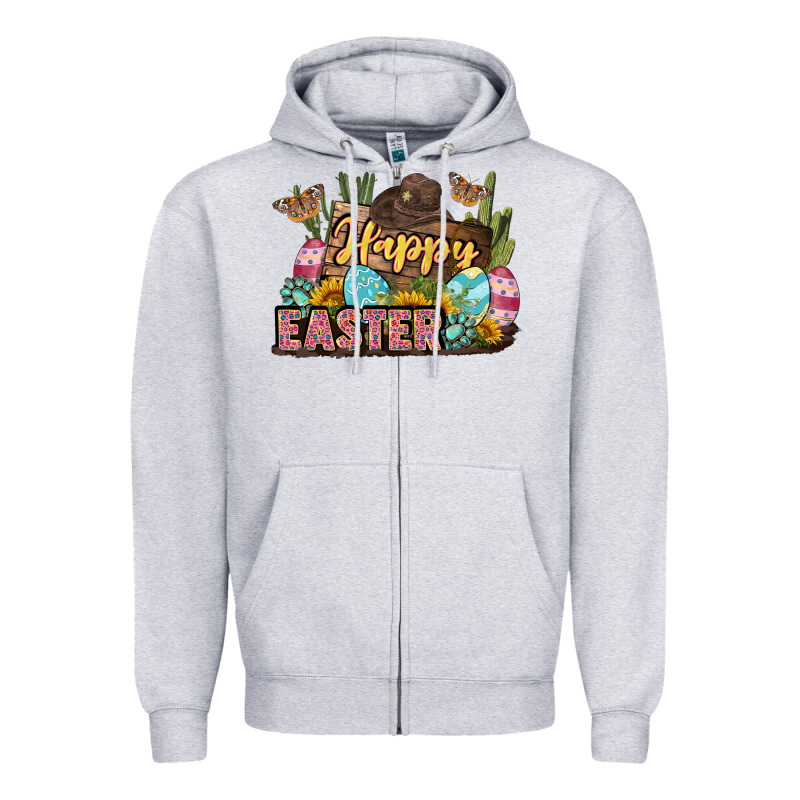 Happy Easter Zipper Hoodie by LillyAllenDesigns | Teevron
