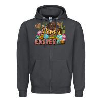 Smoke Happy Easter Zipper Hoodie - LillyAllenDesigns