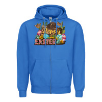 True Royal Happy Easter Zipper Hoodie - LillyAllenDesigns