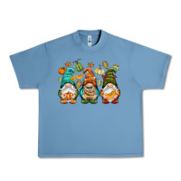 Pebble Blue Fall gnomes Urban Heavy Tee - NancyCooperArtShop
