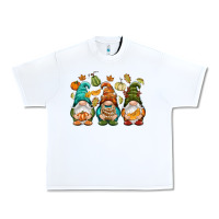 White Fall gnomes Urban Heavy Tee - NancyCooperArtShop