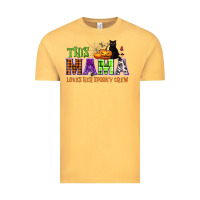 Vintage Mustard This mama loves her spooky crew Vintage Tee - NancyCooperArtShop