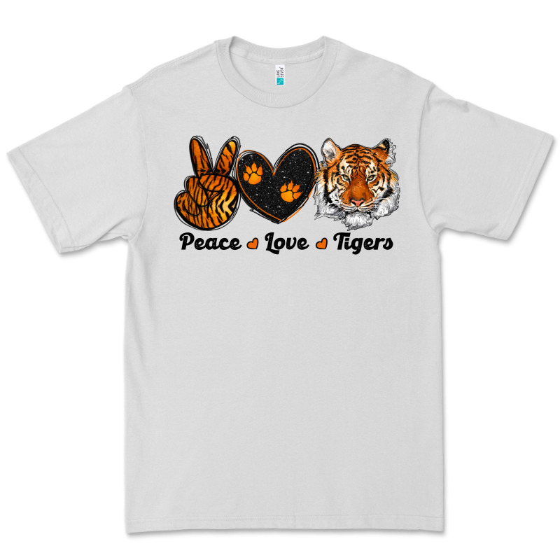Peace Love Tigers Premium Tee by RanaPortraitStore | Teevron
