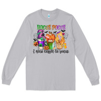 Moon Dust hocus pocus i need coffee to focus Long Sleeve Tee - CowGirlArtShop
