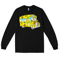 Black the magic school bus Long Sleeve Tee - lanVoArt