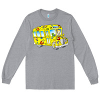 Heather Grey the magic school bus Long Sleeve Tee - lanVoArt