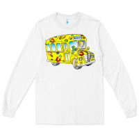 White the magic school bus Long Sleeve Tee - lanVoArt