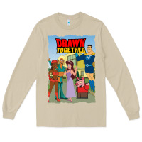 Mushroom drawn together Long Sleeve Tee - lanVoArt