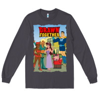 Smoke drawn together Long Sleeve Tee - lanVoArt