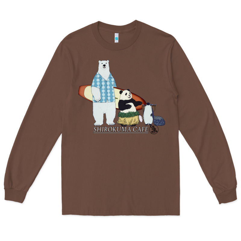 Shirokuma Cafe Long Sleeve Tee by lanVoArt | Teevron