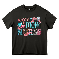 Asphalt Wife Mom Nurse Heavy Core Tee - BundleAndBundleShop