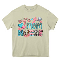 Mossy Wife Mom Nurse Heavy Core Tee - BundleAndBundleShop