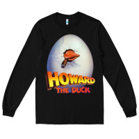 Black howard the duck Long Sleeve Tee - lanVoArt