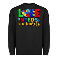 Black love needs no words Heavyweight Sweatshirt - FaDigitalArtStudio