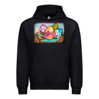Black easter egg background Urban Hoodie - BarkalooDesign