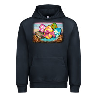 Navy easter egg background Urban Hoodie - BarkalooDesign