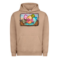 Pigment Burro easter egg background Urban Hoodie - BarkalooDesign