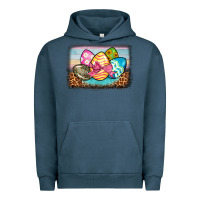 Pigment Midnight Navy easter egg background Urban Hoodie - BarkalooDesign