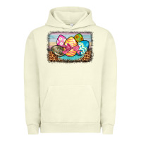 Pigment Pistachio easter egg background Urban Hoodie - BarkalooDesign